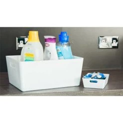 Wham Studio Basket 4.02 Rectangular Ice White -Vonshef shop 83667108 3