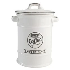 T&G Pride Of Place Set Of 3 Storage Jars In White -Vonshef shop 83668238 3