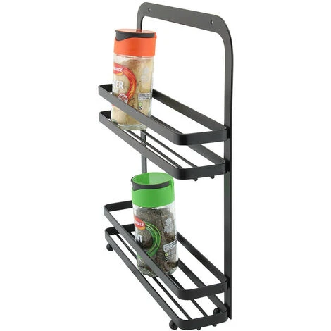 Apollo® Apollo Flat Iron Spice Rack 2 Tier 2 Apollo® Apollo Flat Iron Spice Rack 2 Tier - Image 2