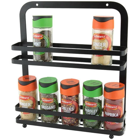 Apollo® Apollo Flat Iron Spice Rack 2 Tier 3 Apollo® Apollo Flat Iron Spice Rack 2 Tier - Image 3