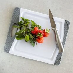 MasterClass Anti-Microbial Non-Slip Chopping Board, Small -Vonshef shop 83670930 4