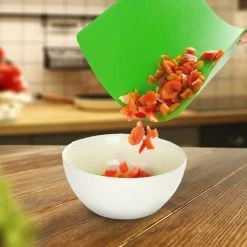 ASAB Set Of 4 Plastic Chopping Boards BPA-Free Colour Coded Folding Cutting Sheets -Vonshef shop 83809860 4