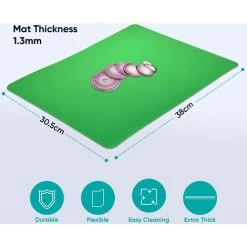 ASAB Set Of 4 Plastic Chopping Boards BPA-Free Colour Coded Folding Cutting Sheets -Vonshef shop 83809860 5