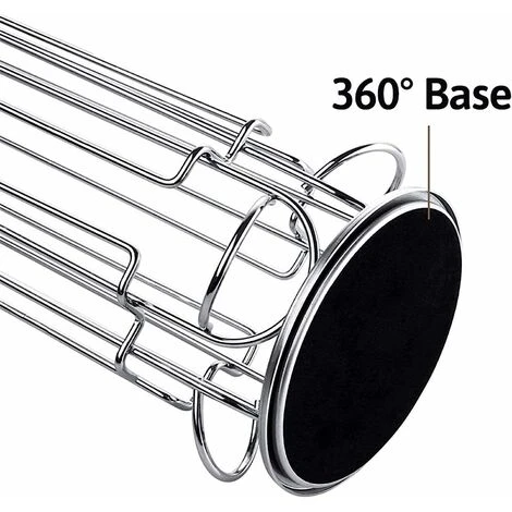 TUMALAGIA Coffee Capsule Holder Storage Holder 360 Degree Rotating Range Capsule Chrome Slim And Stylish 4 TUMALAGIA Coffee Capsule Holder Storage Holder 360 Degree Rotating Range Capsule Chrome Slim And Stylish - Image 4