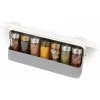 TUMALAGIA Under Shelf Spice Rack - Grey