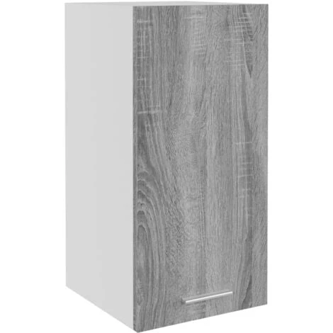 Hanging Cabinet Grey Sonoma 29.5x31x60 Cm Engineered Wood VidaXL 1 Hanging Cabinet Grey Sonoma 29.5x31x60 Cm Engineered Wood VidaXL