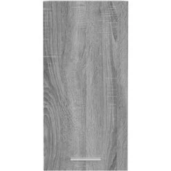 Hanging Cabinet Grey Sonoma 29.5x31x60 Cm Engineered Wood VidaXL 9 Hanging Cabinet Grey Sonoma 29.5x31x60 Cm Engineered Wood VidaXL -Vonshef shop 86860528 5