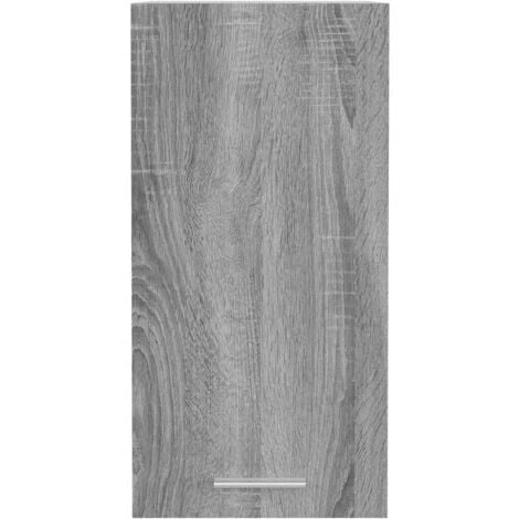 Hanging Cabinet Grey Sonoma 29.5x31x60 Cm Engineered Wood VidaXL 5 Hanging Cabinet Grey Sonoma 29.5x31x60 Cm Engineered Wood VidaXL - Image 5