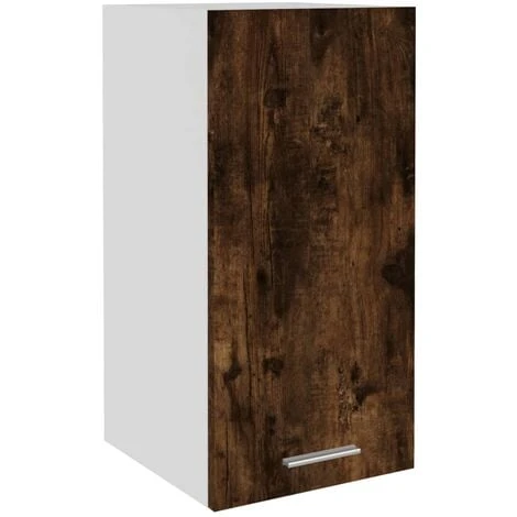 Hanging Cabinet Smoked Oak 29.5x31x60 Cm Engineered Wood VidaXL 1 Hanging Cabinet Smoked Oak 29.5x31x60 Cm Engineered Wood VidaXL