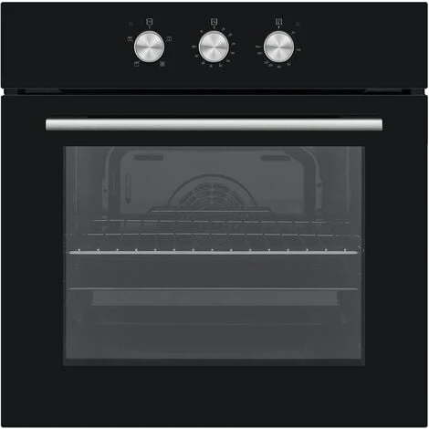 Innocenti ART287100 Fan Electric Oven Black - 13a Plug Fitted 1 Innocenti ART287100 Fan Electric Oven Black - 13a Plug Fitted