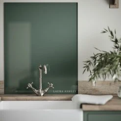 Laura Ashley Fern Glass Kitchen Splashback 600 X 750mm -Vonshef shop 86991487 3