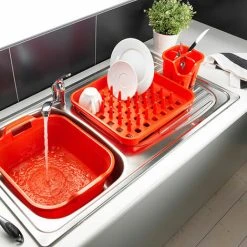 Addis Cutlery Drainer Flame -Vonshef shop 87183100 3