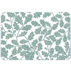 National Trust Alfriston Clergy Print Sea Worktop Protector 40 X 30cm