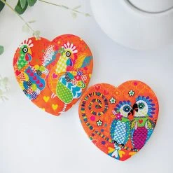 Maxwell & Williams Love Hearts Fan Club 10cm Ceramic Coaster 7 Maxwell & Williams Love Hearts Fan Club 10cm Ceramic Coaster -Vonshef shop 87187853 4