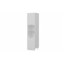 Vivense 50 Cm Kitchen Pantry Tall Cabinet White D50 B2 9 Vivense 50 Cm Kitchen Pantry Tall Cabinet White D50 B2 -Vonshef shop 87191873 5