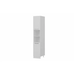Vivense 40 Cm Kitchen Pantry Tall Cabinet White D40 B2 9 Vivense 40 Cm Kitchen Pantry Tall Cabinet White D40 B2 -Vonshef shop 87191888 5