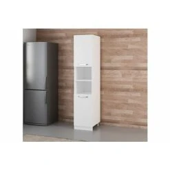 Vivense 45 Cm Kitchen Pantry Tall Cabinet White D45 B2 7 Vivense 45 Cm Kitchen Pantry Tall Cabinet White D45 B2 -Vonshef shop 87191899 3
