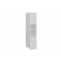 Vivense 45 Cm Kitchen Pantry Tall Cabinet White D45 B2 8 Vivense 45 Cm Kitchen Pantry Tall Cabinet White D45 B2 -Vonshef shop 87191899 4