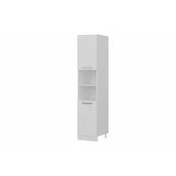 Vivense 45 Cm Kitchen Pantry Tall Cabinet White D45 B2 9 Vivense 45 Cm Kitchen Pantry Tall Cabinet White D45 B2 -Vonshef shop 87191899 5