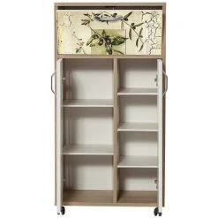 Vivense Olives - Kitchen Cabinet - Oak -Vonshef shop 87192006 3