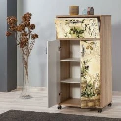 Vivense Olives - Kitchen Cabinet - Oak -Vonshef shop 87192006 4