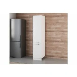 Vivense 45 Cm Kitchen Pantry Tall Cabinet White D45 B1 7 Vivense 45 Cm Kitchen Pantry Tall Cabinet White D45 B1 -Vonshef shop 87192119 3