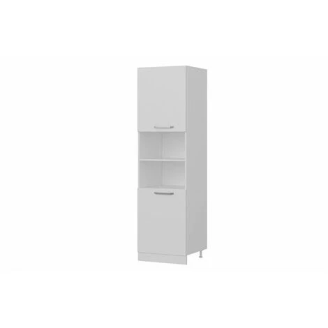Vivense 60 Cm Kitchen Pantry Tall Cabinet White D60 B2 5 Vivense 60 Cm Kitchen Pantry Tall Cabinet White D60 B2 - Image 5