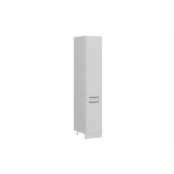 Vivense 40 Cm Kitchen Pantry Tall Cabinet White D40 B1 8 Vivense 40 Cm Kitchen Pantry Tall Cabinet White D40 B1 -Vonshef shop 87192207 4