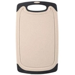 MIMIY Vegetable Plate With Wheat Straw. Wheat Straw Cutting Board Beige.