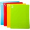 ERHOPE Soft Plastic Cutting Board Mats Colorful Mats With Food Symbols - Thsinde