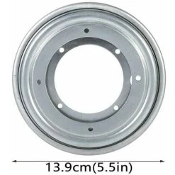 ERHOPE Swivel Tray , Lazy Susan Swivel Lazy Susan, Lazy Susan Serving Tray,Galvanized Lazy Susan, Suitable For Hotel Dining Table,Specially Designed For Personal 8 ERHOPE Swivel Tray , Lazy Susan Swivel Lazy Susan, Lazy Susan Serving Tray,Galvanized Lazy Susan, Suitable For Hotel Dining Table,Specially Designed For Personal -Vonshef shop 87594449 4