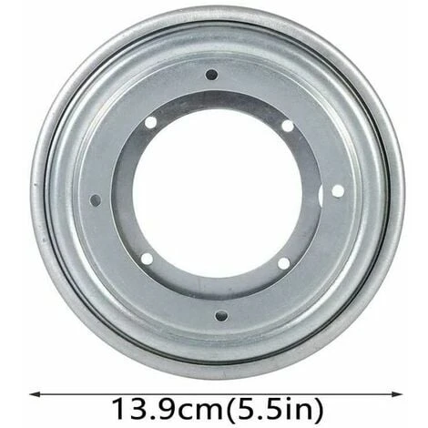 ERHOPE Swivel Tray , Lazy Susan Swivel Lazy Susan, Lazy Susan Serving Tray,Galvanized Lazy Susan, Suitable For Hotel Dining Table,Specially Designed For Personal 4 ERHOPE Swivel Tray , Lazy Susan Swivel Lazy Susan, Lazy Susan Serving Tray,Galvanized Lazy Susan, Suitable For Hotel Dining Table,Specially Designed For Personal - Image 4