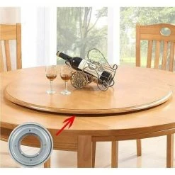 ERHOPE Swivel Tray , Lazy Susan Swivel Lazy Susan, Lazy Susan Serving Tray,Galvanized Lazy Susan, Suitable For Hotel Dining Table,Specially Designed For Personal 9 ERHOPE Swivel Tray , Lazy Susan Swivel Lazy Susan, Lazy Susan Serving Tray,Galvanized Lazy Susan, Suitable For Hotel Dining Table,Specially Designed For Personal -Vonshef shop 87594449 5
