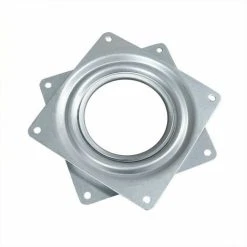 ERHOPE Swivel Tray , Turntable Swivel Plate Rotating Platform 360 Degree Rotating Square With Steel Ball Bearings For Kitchen Cabinet Counter Pantry (4