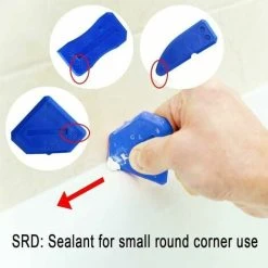 ERHOPE 9 Pieces Joint Smoothers Sealing Tools Caulking Kit Silicone Degreaser Sealer Tool For Bathroom Kitchen And Frame Seals -Vonshef shop 87601563 3