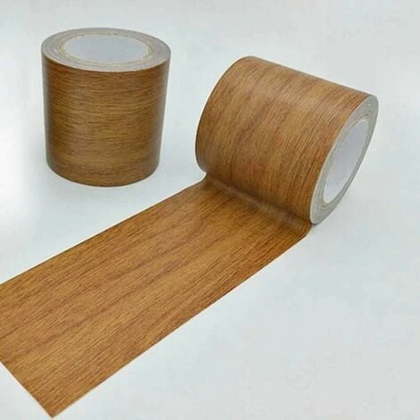 ERHOPE Repair Tape, Self Adhesive Wood Wallpaper, Contact Paper, Peel And Stick Wood Wallpaper - Removable Tape For Home Door, Floor, Table And Chair 3 ERHOPE Repair Tape, Self Adhesive Wood Wallpaper, Contact Paper, Peel And Stick Wood Wallpaper - Removable Tape For Home Door, Floor, Table And Chair - Image 3
