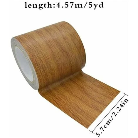 ERHOPE Repair Tape, Self Adhesive Wood Wallpaper, Contact Paper, Peel And Stick Wood Wallpaper - Removable Tape For Home Door, Floor, Table And Chair 4 ERHOPE Repair Tape, Self Adhesive Wood Wallpaper, Contact Paper, Peel And Stick Wood Wallpaper - Removable Tape For Home Door, Floor, Table And Chair - Image 4