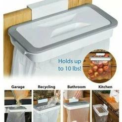 ERHOPE Closet Trash Can For The Kitchen, Portable Trash Bag Holder Under The Sink 7 ERHOPE Closet Trash Can For The Kitchen, Portable Trash Bag Holder Under The Sink -Vonshef shop 87623598 3