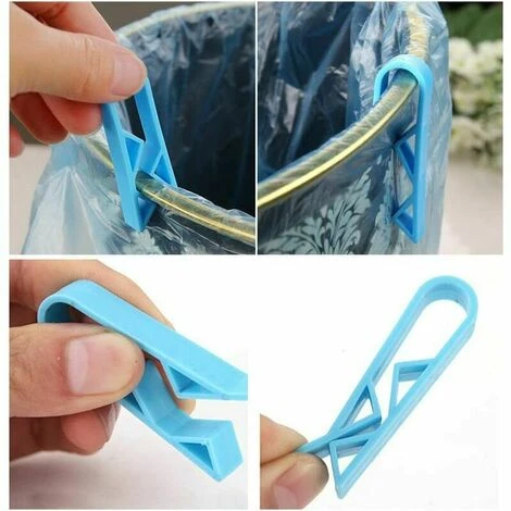 ERHOPE Clip Trash Can Clip Holders Plastic Clip Clip Holders For Kitchen Trash Bin Bin Clip Random Color- 20pcs 3 ERHOPE Clip Trash Can Clip Holders Plastic Clip Clip Holders For Kitchen Trash Bin Bin Clip Random Color- 20pcs - Image 3