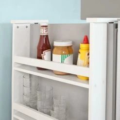 SoBuy Kitchen Spice Holder,Refrigerator Hang Storage Rack,FRG150-W,UK -Vonshef shop 8842898 4