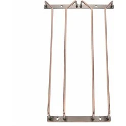 HIASDFLS Étagère à Verres à Vin En Bronze De 35,5 Cm Sous L'armoire, Support Pour Verres à Vin, Support De Rangement Pour Verres à Vin, 2 Rangées 8 HIASDFLS Étagère à Verres à Vin En Bronze De 35,5 Cm Sous L'armoire, Support Pour Verres à Vin, Support De Rangement Pour Verres à Vin, 2 Rangées -Vonshef shop 89420285 4