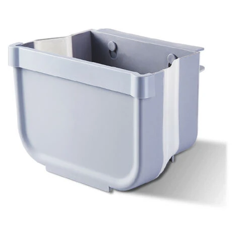 LITZEE Folding Kitchen Trash Can Door Kitchen Trash Can Wall Mounted For Car Home Office, Only One, Small, White 2 LITZEE Folding Kitchen Trash Can Door Kitchen Trash Can Wall Mounted For Car Home Office, Only One, Small, White - Image 2