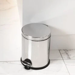 Pedal Bin With Lid Wasty 5 L Round Cosy & Trendy -Vonshef shop 90663444 3