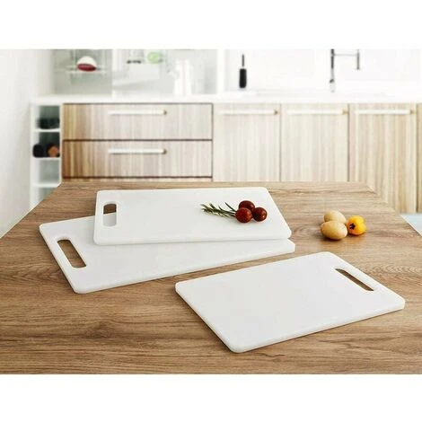 GTA Plastic Cutting Board With Handles Plastic Knife Set BPA Free Food Grade Polypropylene Plastic Cutting Board - Kitchen Boards And Knives 4 GTA Plastic Cutting Board With Handles Plastic Knife Set BPA Free Food Grade Polypropylene Plastic Cutting Board - Kitchen Boards And Knives - Image 4