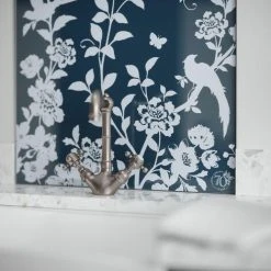 Laura Ashley Oriental Garden Midnight Seaspray Special Edition Glass Kitchen Splashback 600 X 750mm 6 Laura Ashley Oriental Garden Midnight Seaspray Special Edition Glass Kitchen Splashback 600 X 750mm -Vonshef shop 91338597 3