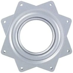 NICEONE Ball Bearing Swivel Tray,Swivel Plate,Swivel Base,360 Rotating Plate,Swivel Square Metal,Swivel Boat Stool Bar,Swivel Stool Seat Plate,4 Inches