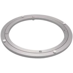 NICEONE Round Swivel Turntable,Round Aluminum Smooth Swivel Plate,Ball Bearing Turntable,Desktop Turntable For Dining Table(5 Inch)