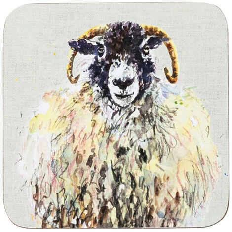 DMD Foxwood Home Country Life Set Set Of 4 Coasters 2 DMD Foxwood Home Country Life Set Set Of 4 Coasters - Image 2