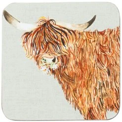 DMD Foxwood Home Country Life Set Set Of 4 Coasters 8 DMD Foxwood Home Country Life Set Set Of 4 Coasters -Vonshef shop 91972030 4