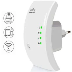 BOED 300Mbps WiFi Repeaters WiFi Range Extenders,Wireless Repeater Range Extender(Ethernet Port Wireless Repeater/Router/AP Mode, Plug And Play,WPS)